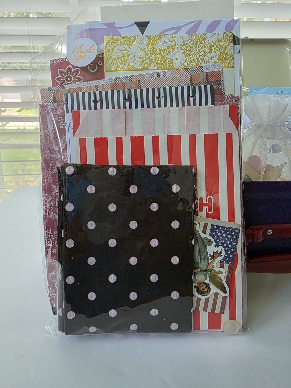 Crafting Box Filled with Mystery Scrap Paper And Ephemera - Picture 12 of 16